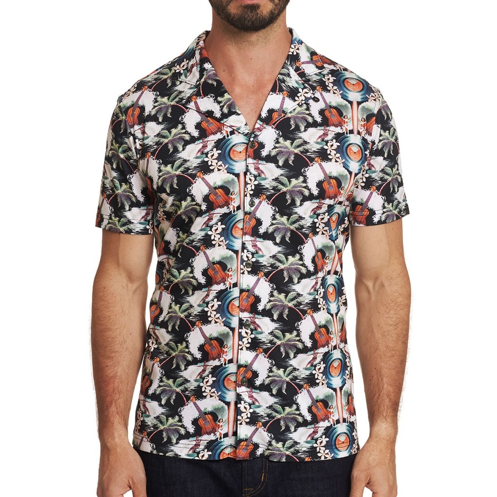 ROBERT GRAHAM GUITAR CAMP SHIRT - Picture 1 of 12
